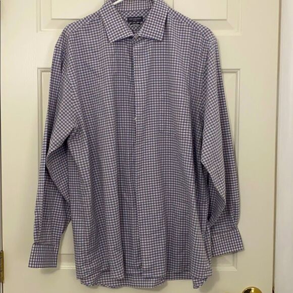 Van Heusen Checked Shirt Sz 17 1/2,‎ 34/35 - Picture 1 of 3